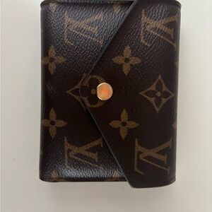 Louis Vuitton Brown Monogram Trifold Wallet